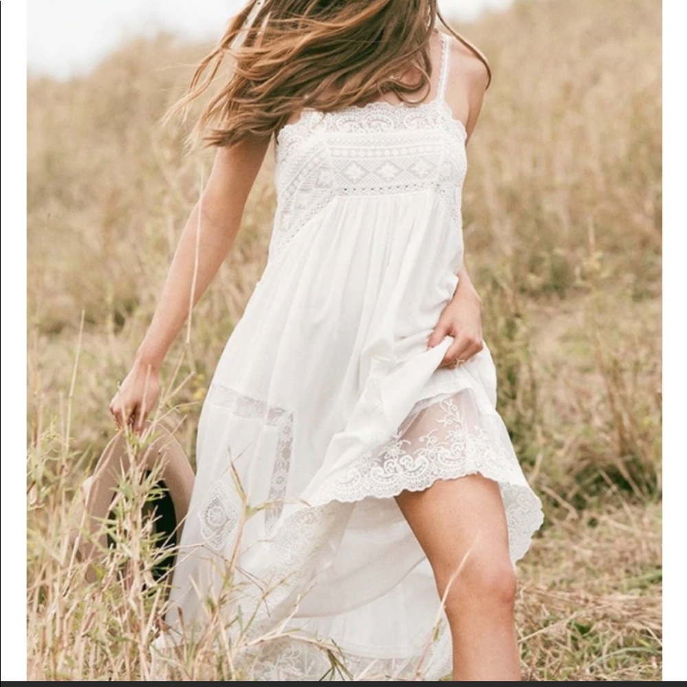 Spell and gypsy collective peaches slip dress